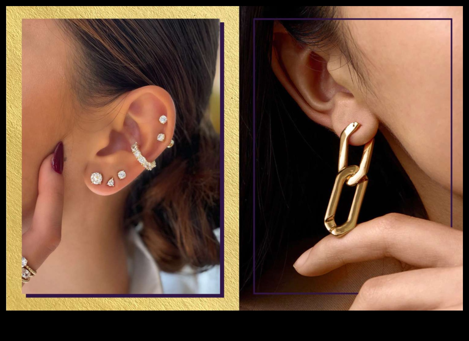 روابط لامعة: اربط أسلوبك مع بريق إبداعات الأقراط لدينا