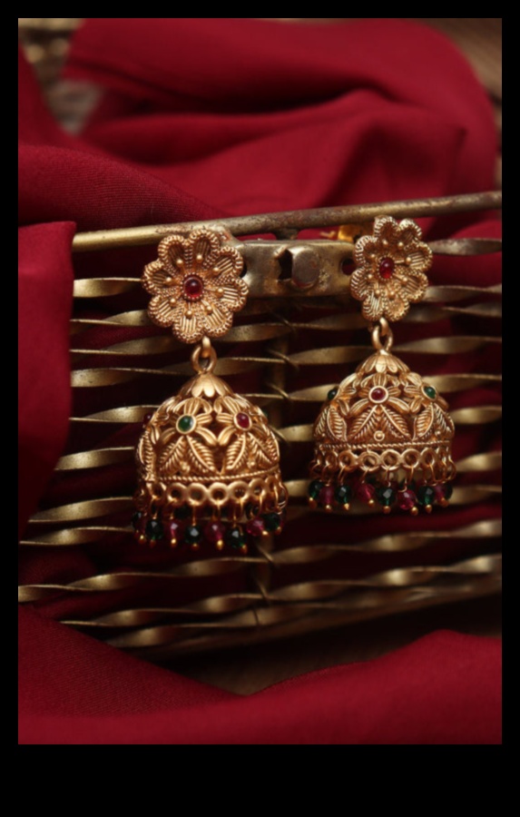 النعمة الذهبية: قم بإضاءة هالتك من خلال المجد المصقول بالذهب لأقراطنا