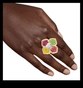 جولدن جاردن: أزهري في تألق مع خواتمنا المزينة بالذهب