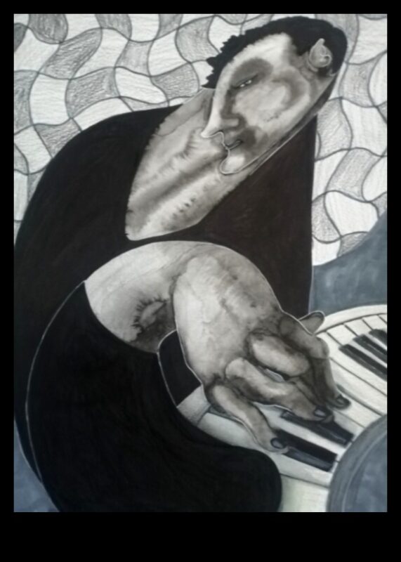 الواقعية الحلمية: السريالية التعبيرية في فن قلم الرصاص