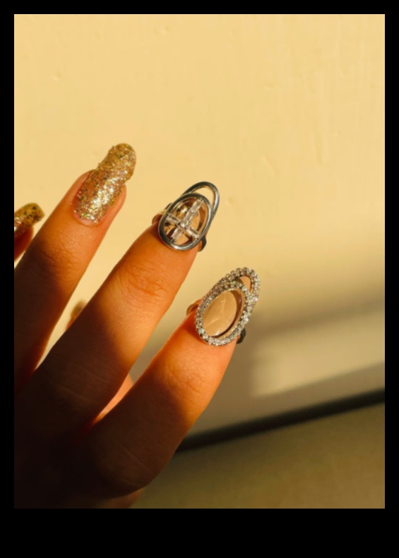 ثنائيات مبهرة: اكتشف الجمال الرقيق لتصميمات الخواتم لدينا
