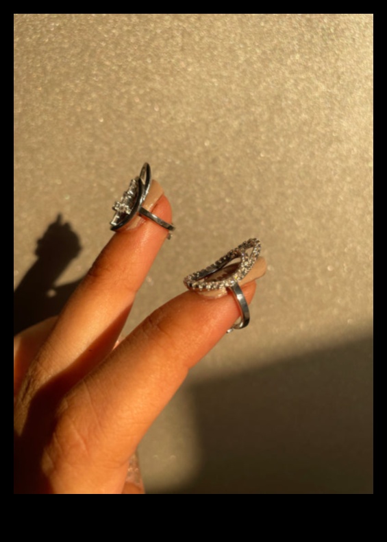 ثنائيات مبهرة: اكتشف الجمال الرقيق لتصميمات الخواتم لدينا