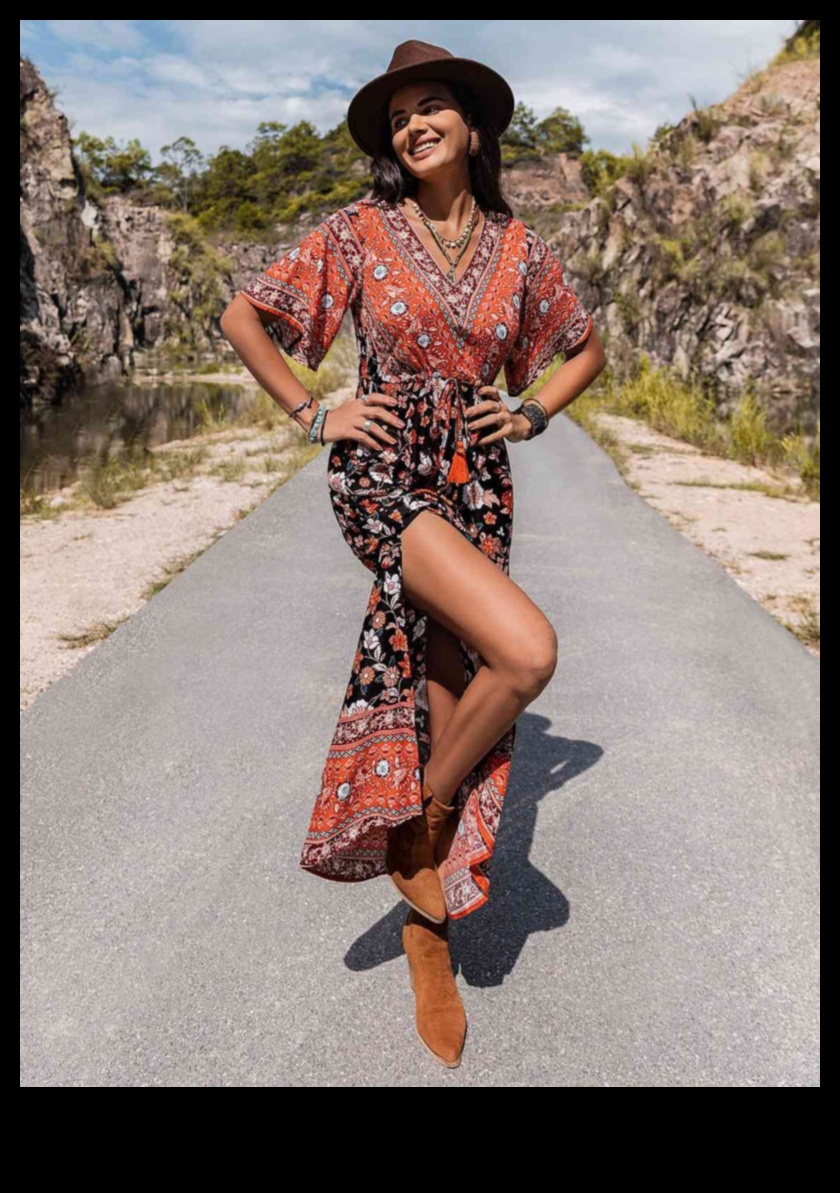 أزياء الروح الحرة: ملابس بوهو للحياة البرية في القلب