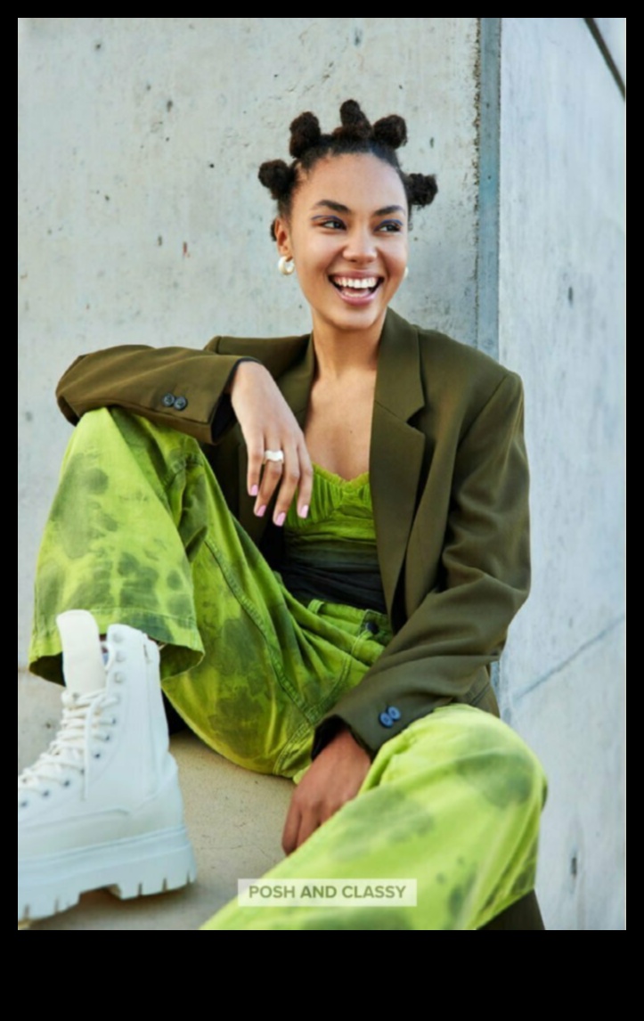 جريئة وجميلة: الإدلاء ببيان مع الموضة