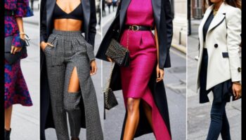 جريئة وجميلة: الإدلاء ببيان مع الموضة