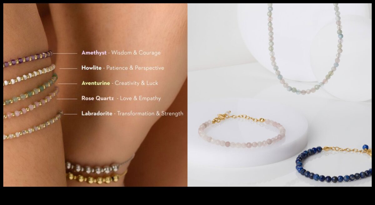 الأحجار الكريمة المتلألئة: قم بإضاءة هالتك من خلال مجموعتنا المليئة بالأحجار الكريمة