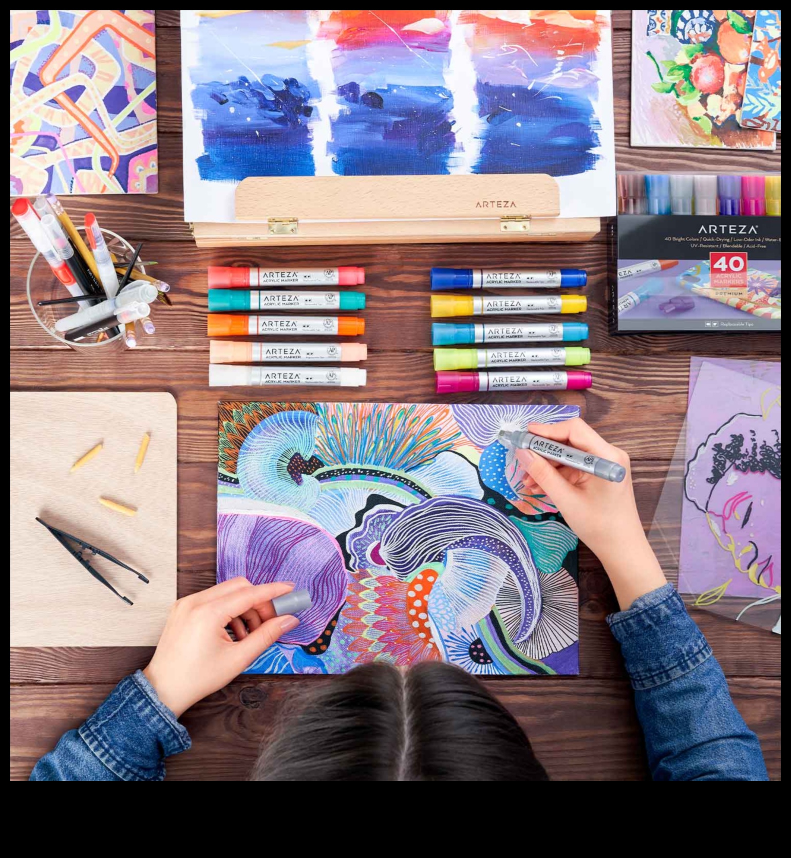 علامة السمفونية: صياغة تركيبات متناغمة في اللون