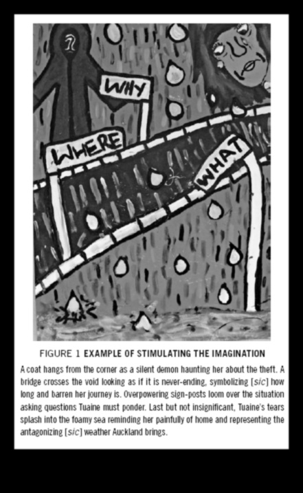 دراما السكون: رسم الروايات الجامدة