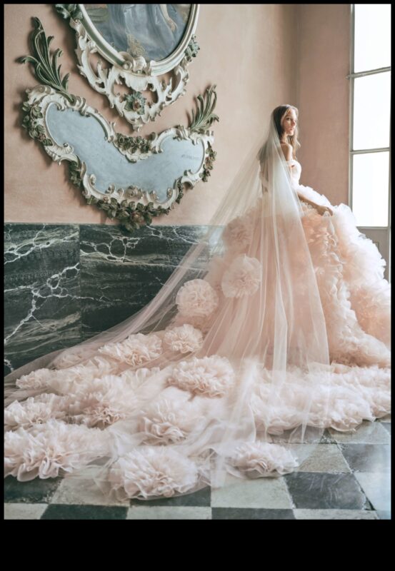 أناقة ملحمية: إطلاق العنان لأناقة الزفاف