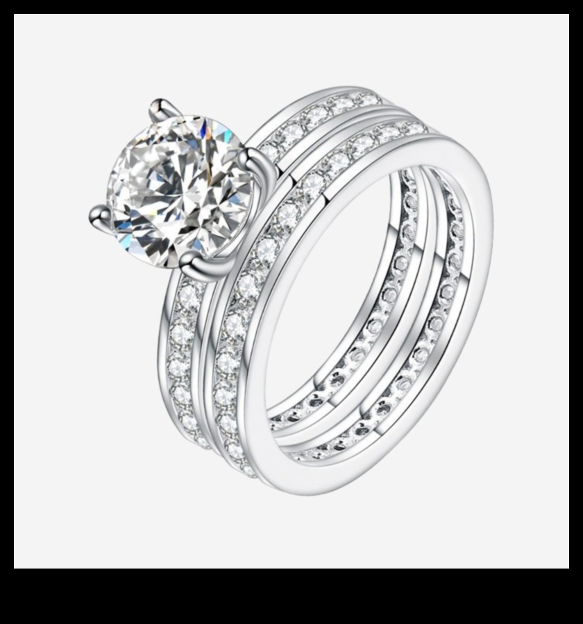 ثنائيات مبهرة: اكتشف الجمال الرقيق لتصميمات الخواتم لدينا