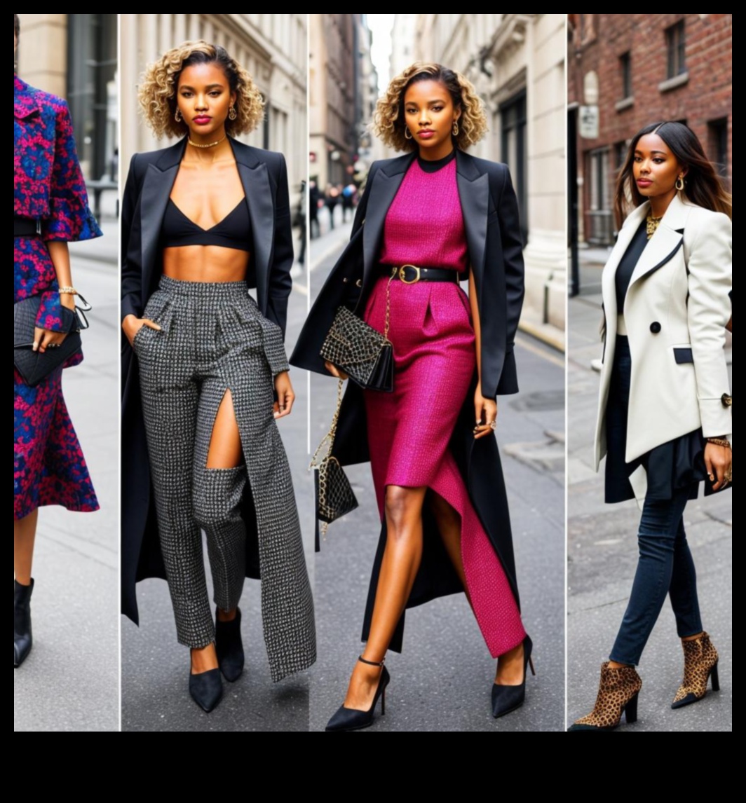 جريئة وجميلة: الإدلاء ببيان مع الموضة