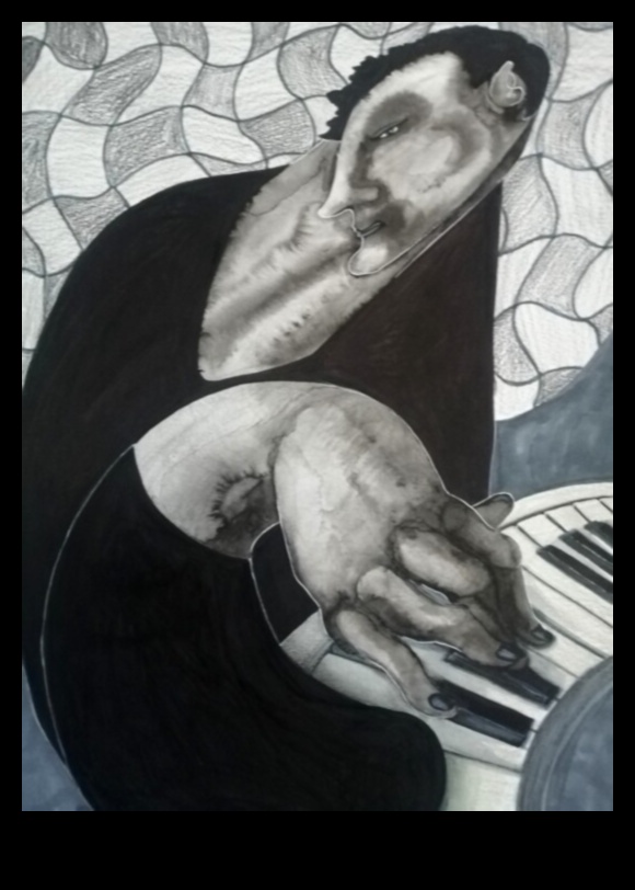 الواقعية الحلمية: السريالية التعبيرية في فن قلم الرصاص