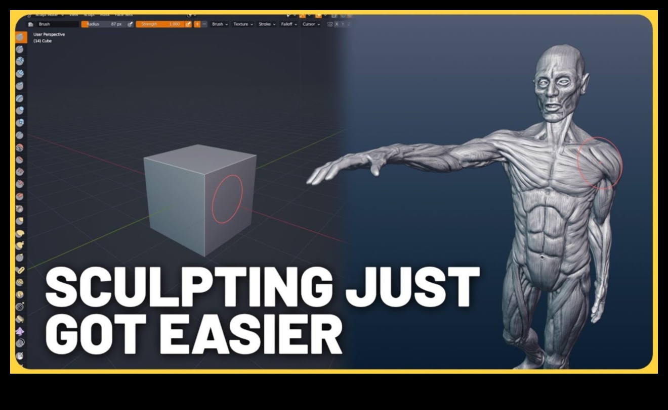 المشاهد المنحوتة: إضافة العمق بضربات مزخرفة